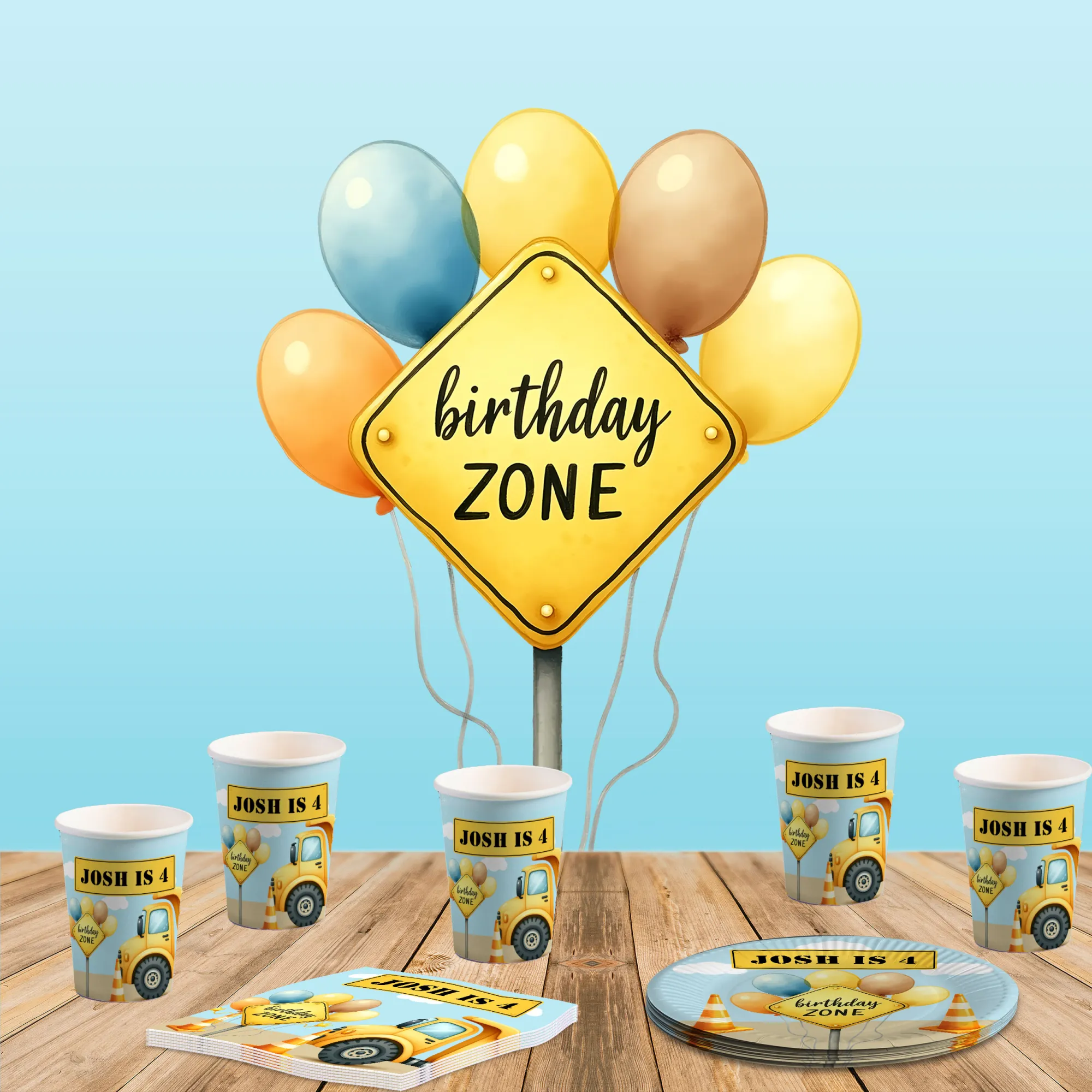 Builder Kids Party Set image 2